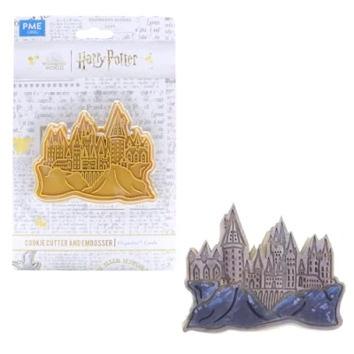Image of PME Harry Potter Cookie Cutter &amp; Embosser, Hogwarts Castle