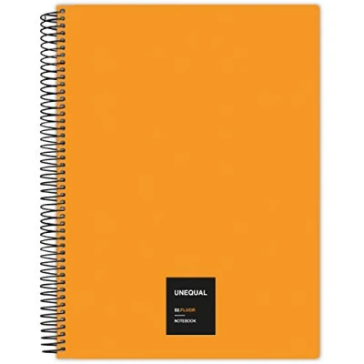 Image of Grafoplás 88526056 Spiral Notebook Squared 5 Mm, 100 Sheets, 90 g, Orange, A4