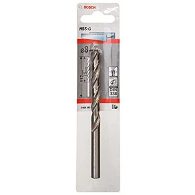 Image of Bosch Professional 1x Metal Drill bits HSS G DIN 338 (for metal, Ø 8 x 75 117 mm, Accessory Driver)
