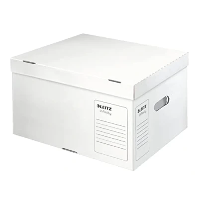Image of Leitz Large Infinity Archiving and Transportation Box, White