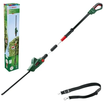 Image of Bosch Cordless telescopic hedge trimmer UniversalHedgePole 18 (1 battery,18 Volt system, in cardboard box)