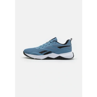 Image of Reebok Men&#039;s NFX Trainer Sneaker, BLUSLA/CBLACK/FTWWHT, 7.5 UK