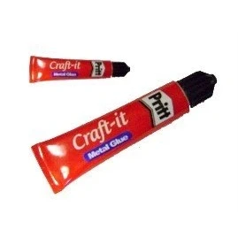 Image of 5 x 20g Pritt Metal Bond Adhesive Glue