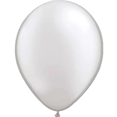 Image of Folat 08119 Silver Balloons Metallic 30 cm 100 Pieces