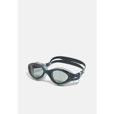Image of Speedo Women&#039;s Biofuse 2.0 Swimming Goggles Female Design Patented Adjust Mechanism Anti Fog Leak Comfort Fit , True Navy/Marine Blue/Smoke, One Size