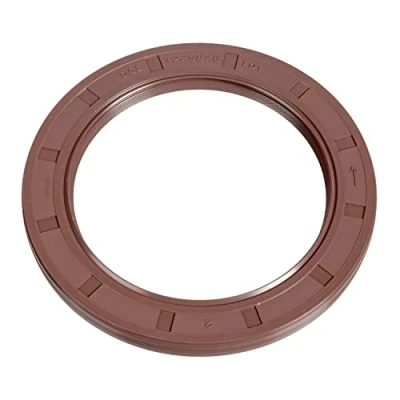 Image of 2144303010, 2144303011 Crankshaft Seal BLUE PRINT ADG06132 transmission sided FPM (fluoride rubber) HYUNDAI: i10 I, i20 II Hatchback, I Hatchback