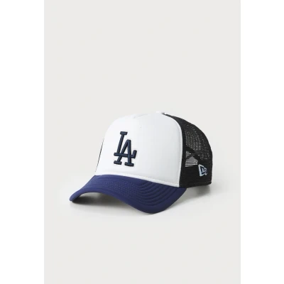 Image of New Era Eframe Trucker Unisex Cap, Size: One Size, Navy/white