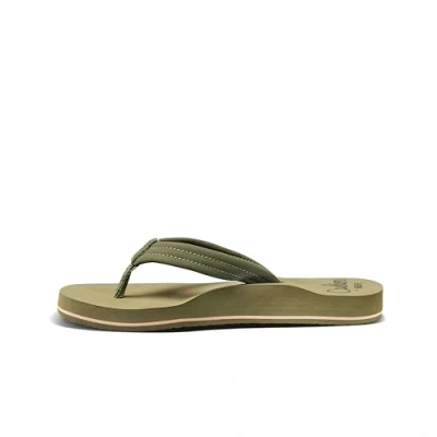 Image of REEF Women&#039;s Cushion Breeze Sandal, Olive, 7 UK