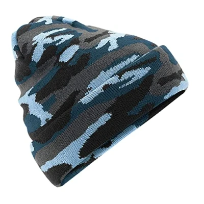Image of Beechfield Camo Cuffed Beanie
