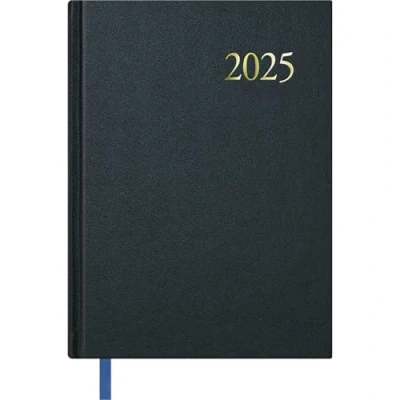 Image of Dohe 2025 Portuguese Diary Day by Page, A5 Size (14 x 20 cm), 12 Months January to December, Hardcover, Yearly Planner, Office Supplies ALGARVE Black