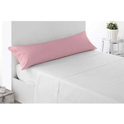 Image of Miracle Home. Pillowcase, anti peeling, soft and comfortable, 50% cotton, polyester. Bed 135. Pink