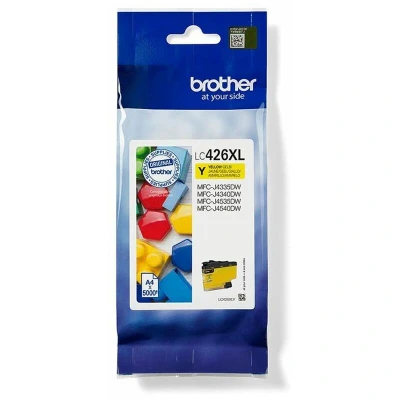 Image of Brother LC426XLY Inkjet Cartridge High Yield Yellow