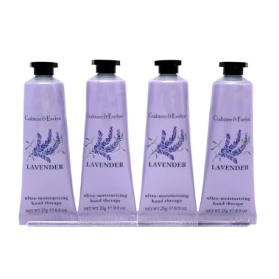 Image of Crabtree &amp; Evelyn Lavender Hand Therapy 25g each (Set of 4)
