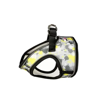 Image of Doodlebone Snappy Harness, Neon Paint Splat, 2