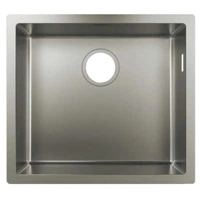 Image of hansgrohe S719 U500 Undermount Sink 500, stainless steel