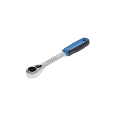 Image of GEDORE Reversible ratchet, with 1/2&quot;, 12.5 mm hex drive for threaded pins, 6 reverse angle, 1993 U 20 SK