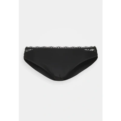 Image of Calvin Klein Underwear Bikini Seductive Cmfrt LOTU Briefs, Women&#039;s, Size: XL, Black