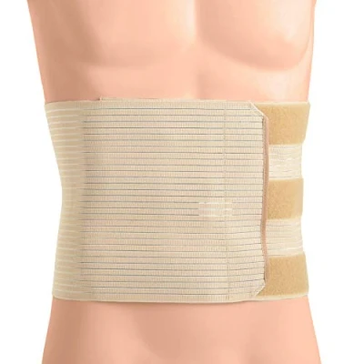 Image of Express Orthopaedic® Medically Approved Multi band Elastic Compression Abdominal Binder Wrap Post Op, Weaknesses &amp; Hernia