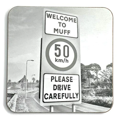 Image of Lesser Spotted Ireland Muff Coaster