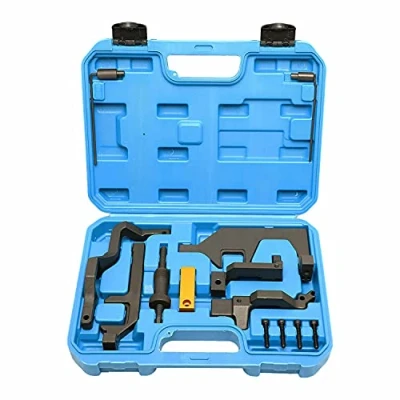 Image of ZKTOOL Engine Timing Locking Tool Kit Compatible for BMW Mini Cooper R55 R56 R57 R60 N12 N13 N14 N16 N18 1.4 1.6, OEM 117440 119340 119590, Camshaft and Crankshaft Alignment Setting Set