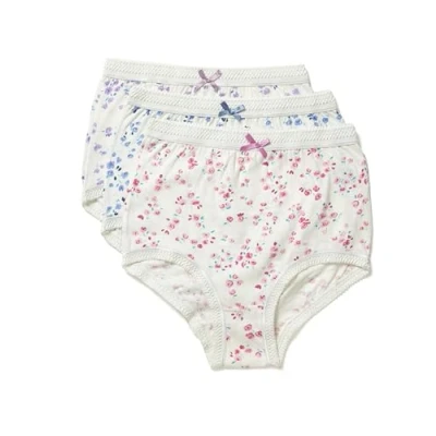 Image of Marlon Women&#039;s Elizabeth Full Brief, Multicolour (Print (Cream Ground) Print Ground), 26 (Size: 24/26) (Pack of 3)