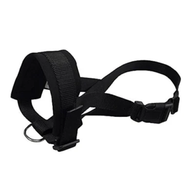 Image of Nobby Nylon muzzle loop, black, size XL; neck strap: 20 30 cm; snout 23 34 cm