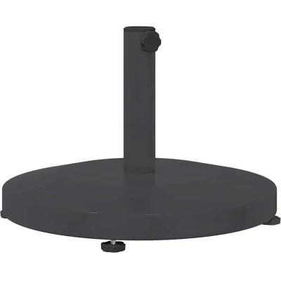 Image of vidaXL Outdoor Umbrella Bases Dark grey 48 x 32 cm