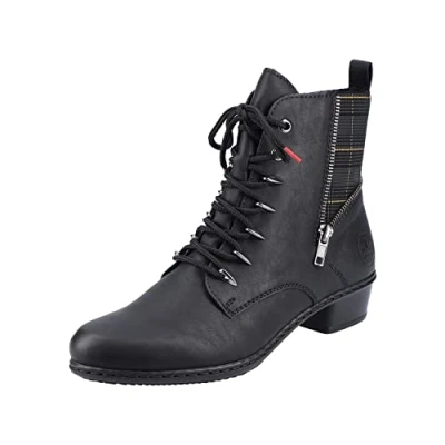 Image of Rieker Women&#039;s Y0700 Ankle Boot, Black, 6.5 UK