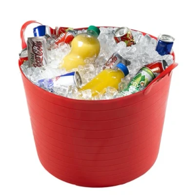 Image of 40 LITRE/LTR LARGE PARTY BUCKET/BEER/DRINKS/FLEXI/STORAGE TUB