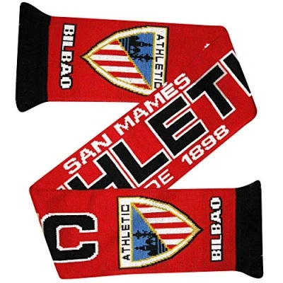 Image of Athletic Bilbao (La Liga Football Crest Scarf (100% Acrylic)