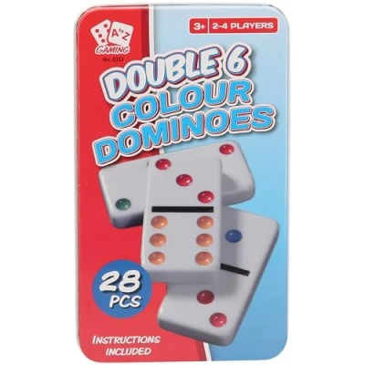 Image of Atoz Double 6 Colour Dominoes
