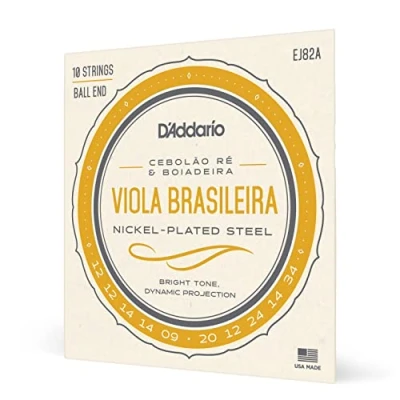 Image of D&#039;Addario EJ82A &quot;Cebolao Re and Boiadeira Brasileira&quot; Viola Kit