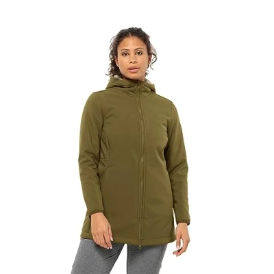 Image of Jack Wolfskin Women&#039;s Windland Coat W Softshell, Cottage, S