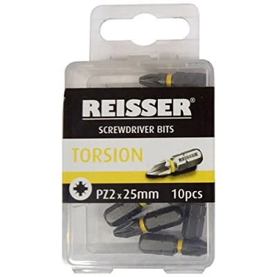 Image of Reisser PZ02PB Torsion Screwdriver Bit Set