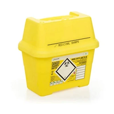 Image of SHARP SAFE SHARPS BIN 2LTR