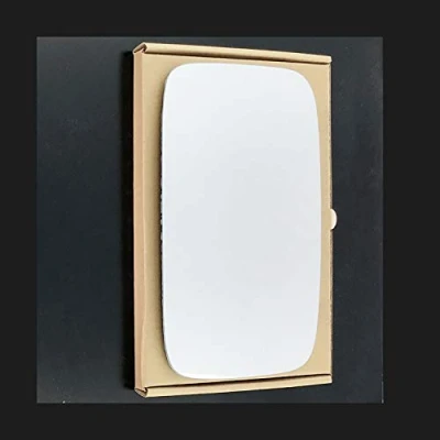 Image of Stick on Wing Mirror Glass fits Nissan Cabstar Reg 2007 to 2018 Left Passenger Side
