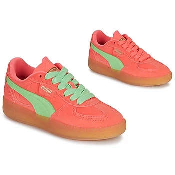 Image of Puma Palermo MODA GUM Trainers, Women&#039;s, Size: 6.5, Almost apricot/safe lake Suede