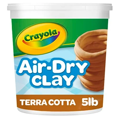Image of CRAYOLA Air Dry Clay 5Lb Terra Cotta