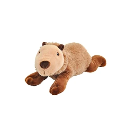 Image of Wild Republic Ecokins Capybara, Stuffed Animal, 12 inches, Gift for Kids, Plush Toy, Made from Spun Recycled Water Bottles, Eco Friendly, Child’s Room Décor