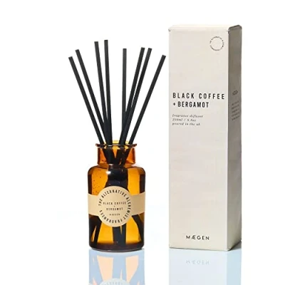 Image of Maegen Alchemist Range Reed Diffuser Black Coffee &amp; Bergamot