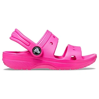 Image of Crocs Unisex Kids Classic Sandal T Clog, Juice, 5 UK Child