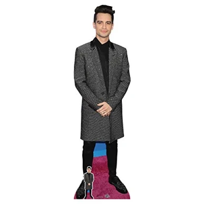 Image of STAR CUTOUTS CS853 Brendon Urie Lifesize Free Mini Cardboard Cutout, Solid, Multi Colour, Regular