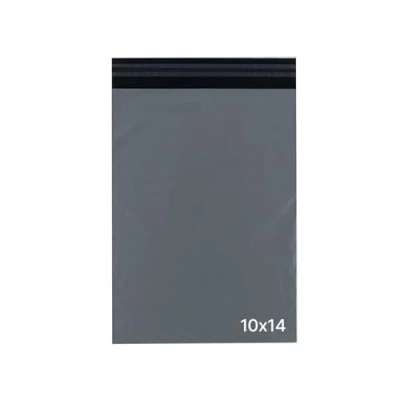 Image of delka Mailing Bags, Durable Grey Poly Mailer Tear Resistant Shipping Envelopes for Clothing, Documents, Strong Self Seal Adhesive, Waterproof &amp; Lightweight(10x14, 50PK)