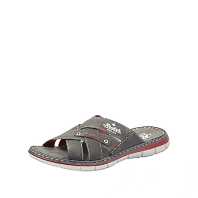 Image of Rieker Men&#039;s 25199 Mules, Anthracite Smoke 43, 11 UK