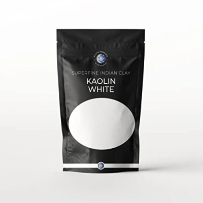 Image of Mystic Moments Superfine Indian Kaolin Natural Clay 1Kg Pure &amp; Vegan GMO Free