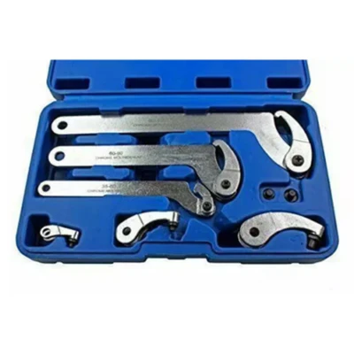 Image of US PRO Adjustable Hook And Pin Wrench / Spanner C 35 120mm 6pcs 6811