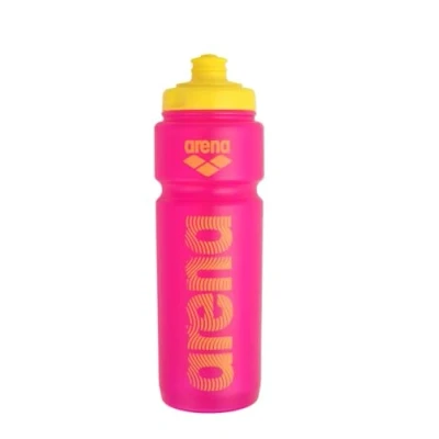 Image of Arena Water bottle, sports, BPA free, drinking Pink yellow