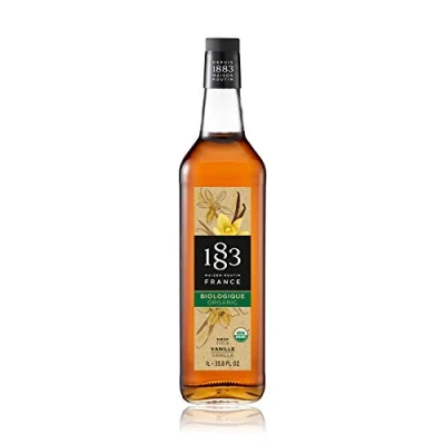 Image of Routin 1883 Vanilla Organic Syrup 1 Litre (Glass Bottle)