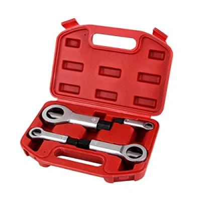 Image of Meagkka Metal Nut Splitter Cracker 4 Sizes Heavy Duty Manual Pressure 9 12mm/12 16mm/16 22mm/22 27mm Remover Extractor Tool for Removing Broken and Damaged Nuts