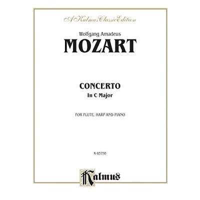 Image of Concerto for Flute and Harp, K. 299 (C Major): Part(s) (Kalmus Edition)